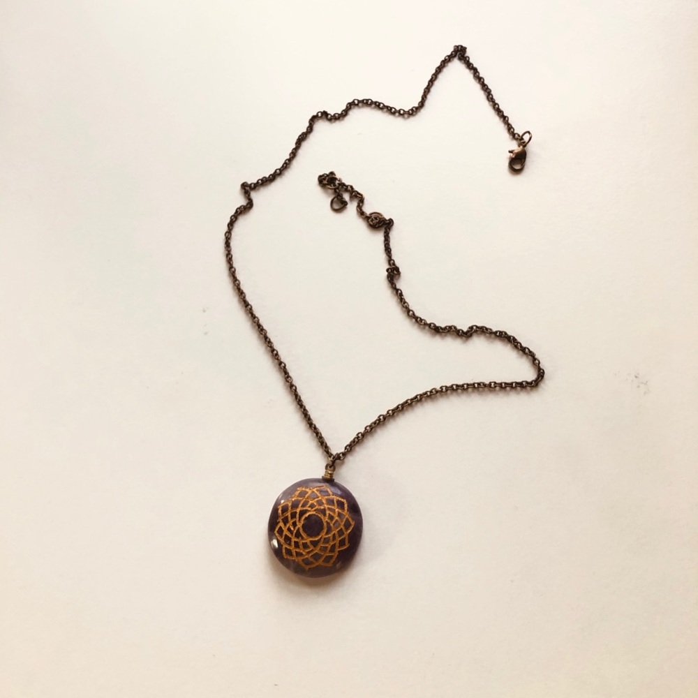 Crown Chakra Balancing Necklace